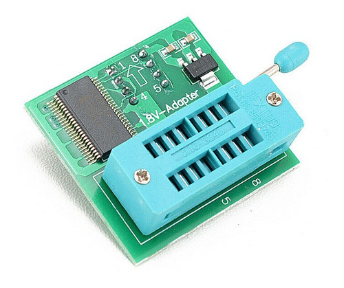 Imagen 9 de 10 de Programador Eprom Bios-usb Ch341a+soic8+clip-pinza+adapt 1.5