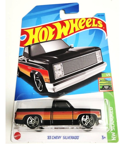 Hot Wheels Chevrolet Silverado 1983 Coleccionable Original