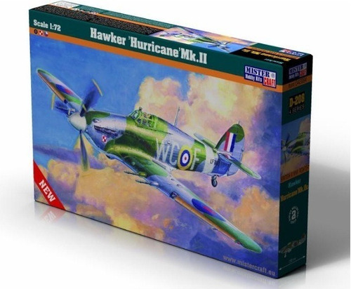 Hawker Hurricane Mk.iic- Escala 1/72 Mistercraft D-208