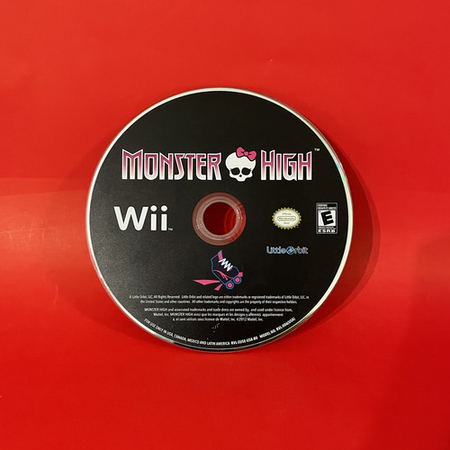 Monster High Skulltimate Roller Maze - Wii (Usado)