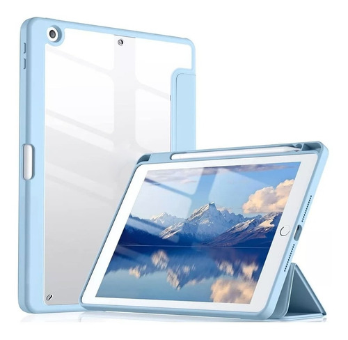 Smart Case Magnética Espacio Lapiz Para iPad 7/8/9 Gen 10.2