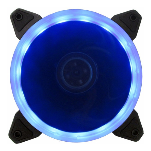 Kit 3 Cooler Fan Ring Gabinete Bfr-05 Led Bluecase 120mm