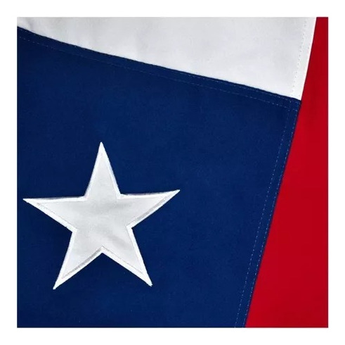 Bandera Chilena Bordada 120x180 Cms Excelente Calidad