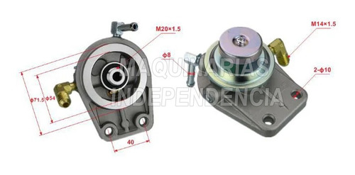Base Portafiltro Autoelevador Motor Nissan Td27 Repuestos