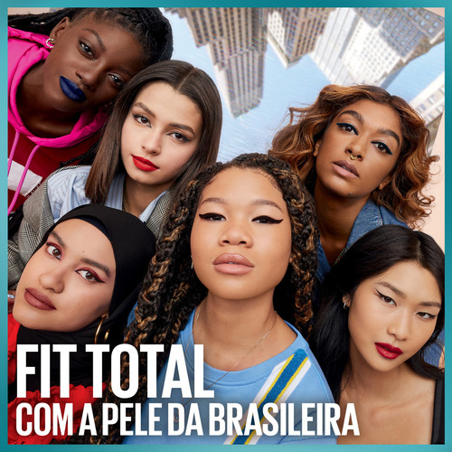 Base de maquiagem líquida Maybelline Fit Me Matte+ Poreless Fit Me FPS tom nova 110 antiga n70 - 72mL 45g