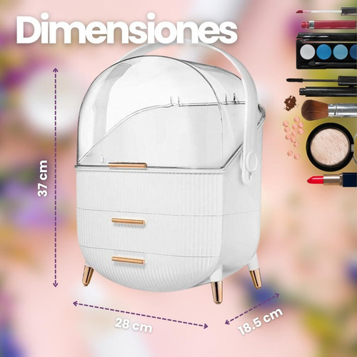 Organizador De Maquillaje Profesional Caja De Almacenamiento