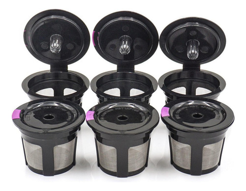 Cápsulas Reutilizables K Cups Tazas Recargables Filtros De C