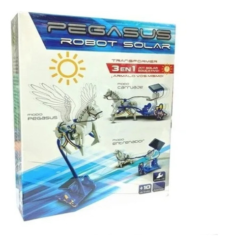 Kit Educativo Pegasus Robot Solar 3 En 1 .. En Magimundo !!!