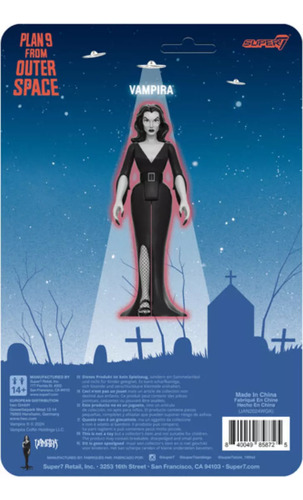 Reaction Plan 9 From Outer Space Vampira Super7