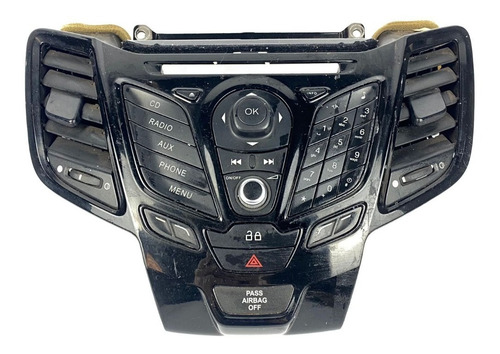 Comando Radio Com Difusor Ford New Fiesta 2014 