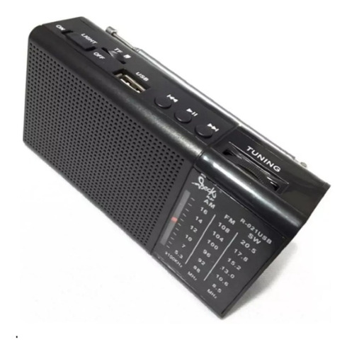 Radio Am-fm Análogo Portátil Conector 3.5 Mm Beck Play Color Segun Disponibilidad 110v