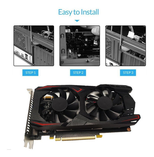 Imagen 7 de 8 de Tarjeta De Video Gtx1060 6gb Gddr5 Tarjetas Gráficas Vga Stu