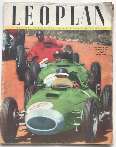 Leoplan N° 556 Fangio Chaplin Gladys Zender Roald Dahl 1957