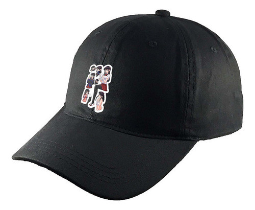 Gorra Clasica Algodón Negra Komi San Can't Communicate R156