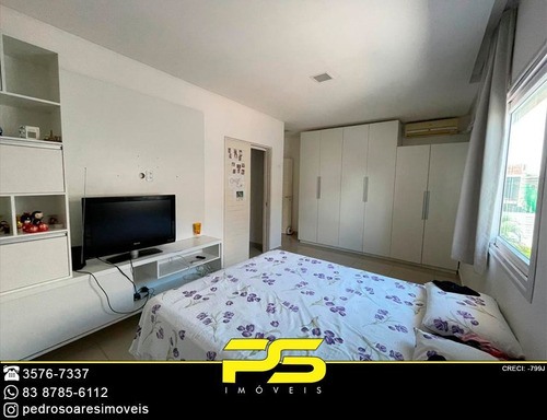 Imagem 25 de 30 de Casa Com 5 Dormitórios Para Alugar, 400 M² Por R$ 10.000/mês - Portal Do Sol - João Pessoa/pb #pedrosoares - Ca1524