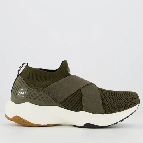 Tênis Fila Float Soma Ii Oliva E Branco