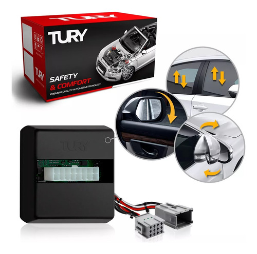 Módulo De Vidro E Retrovisor Tury Park 5.60.0 Db Amarok