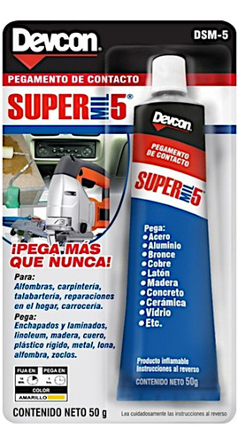 Pegamento De Contacto Adhesivo Devcon Reparacion 10 Piezas