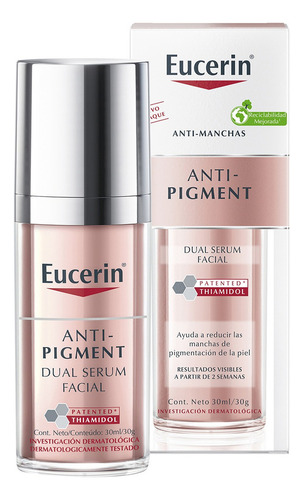 Serum Facial Anti-manchas Eucerin Anti-pigment Dual 30ml Momento de aplicación Día/Noche Tipo de piel Todos