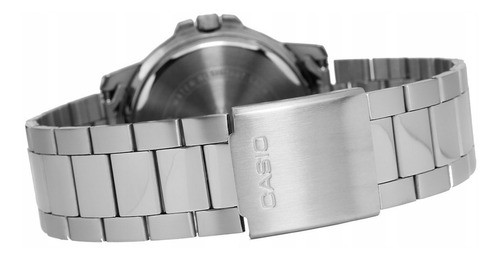 Reloj Casio Mtp-vd300d Hombre Tres Indicadores Acero Inoxi.