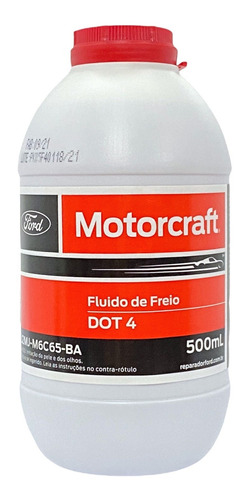 Fluido De Freio Dot 4 Motorcraft Original Ford J2mjm6c65ba