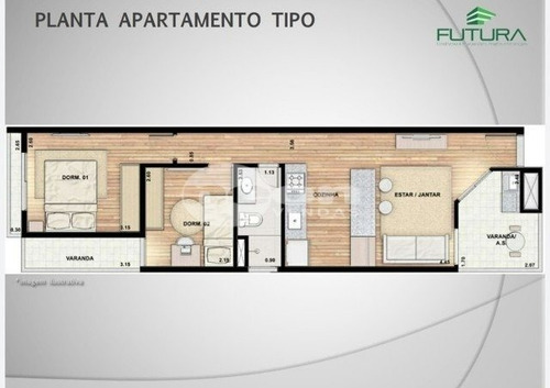 Imagem 13 de 15 de Apartamento - Parque Das Nacoes - Ref: 2175 - V-2175