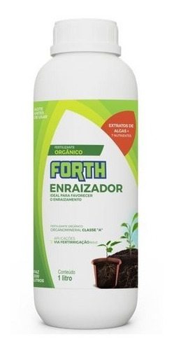 Imagem 1 de 1 de Fertilizante Enraizador Forth 1 Litro