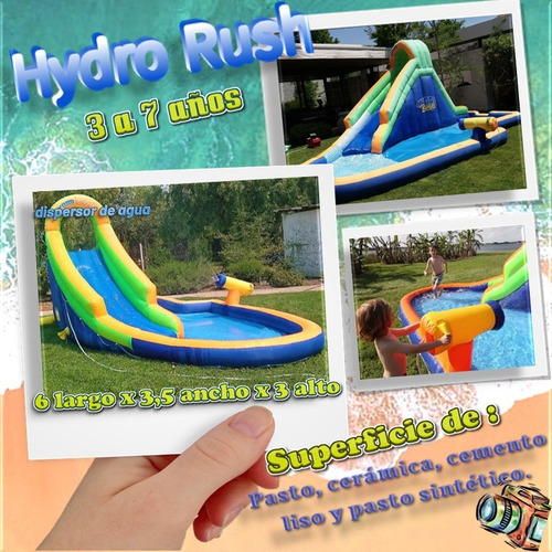 Arriendo De Juegos Inflables Acuáticos Y Tradicionales.