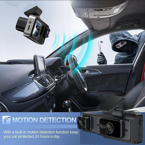 F Three Recordingl Dash Cam: Frente, Interior, Traseira, 108