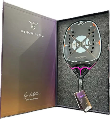 Raquete Beach Tennis Heroes The Bull Carbon12k Box 2025