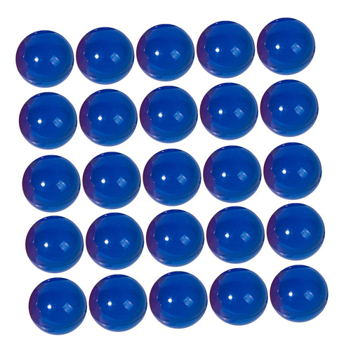 Ha 25x Bolas De Bingo Reemplazo De Bolas De Rifa Azul