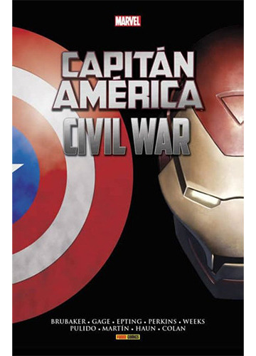 Capitan America. Civil War, De Brubaker, Ed. Editorial Ed. Fleureus / Panini (espca) Liberailia Edicio, Tapa Dura En Español