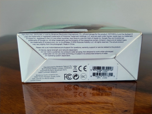 Motorola Verve Buds 200 Bluetooh 5.0 Auriculares Deportivos