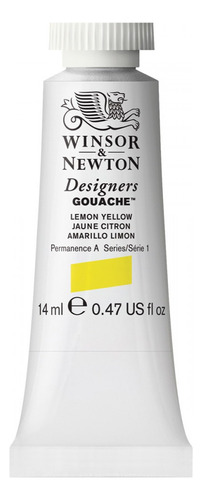 Guache Winsor & Newton Designers 14ml S1 Lemon Yellow