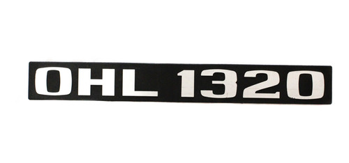 Insignia Leyenda Letras Ohl 1320 Mercedes Benz