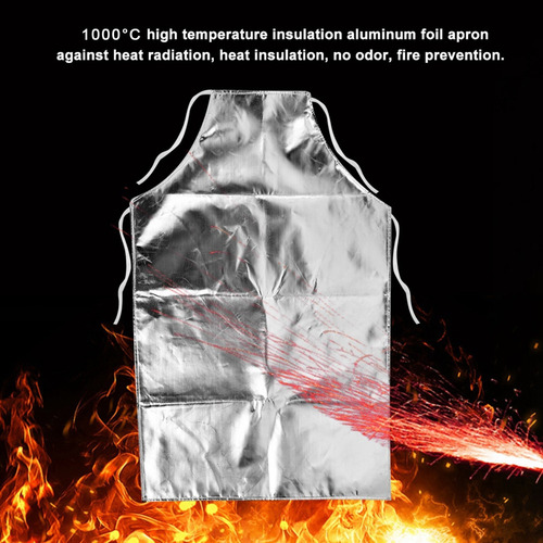 Delantal De Aluminio Resistente Al Calor De Alta