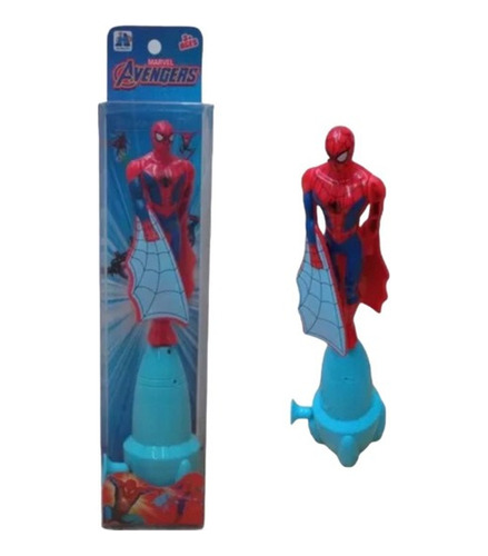 Muñeco Spider Hombre Araña Con Lanzador Vuela Friccion