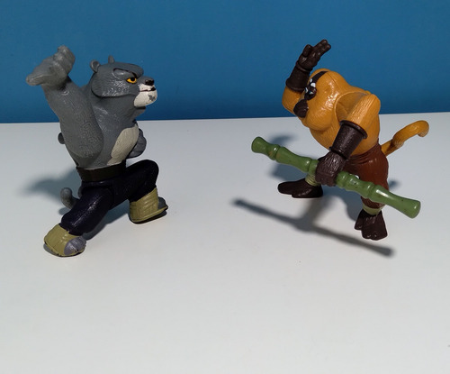 Muñecos Tai Lung Y Maestro Mono (kun Fu Panda) (Usado)