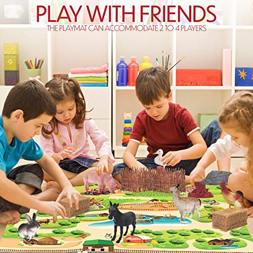 Lil-gen Animales Granja Juguetes Con Libro De Sonido 8nbwu
