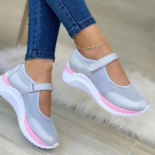 Zapatos De Plataforma Casuales Transpirables Para Mujer