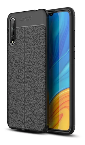 comprar Estuche Protector Fibra Cuero Para Huawei Y8p Y5p