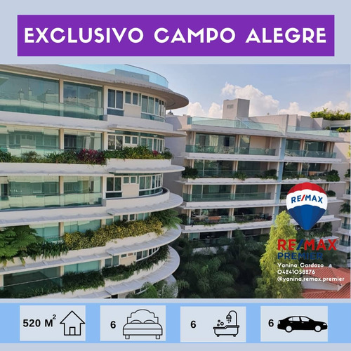 Exclusivo Apartamento En Campo Alegre Ytd