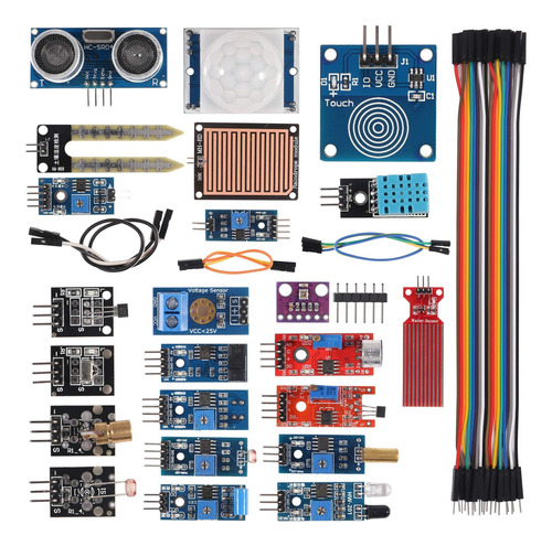 Kit De Módulos De Sensores Para Arduino Raspberry, 22 En 1 P