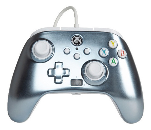 Control joystick ACCO Brands PowerA Enhanced Wired Controller for Xbox Series X|S Advantage Lumectra metallic ice