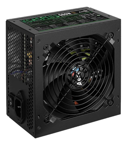 Imagen 2 de 2 de Fuente de poder para PC Aerocool Advanced Technologies KCAS PLUS 600W 600W black 200V - 240V