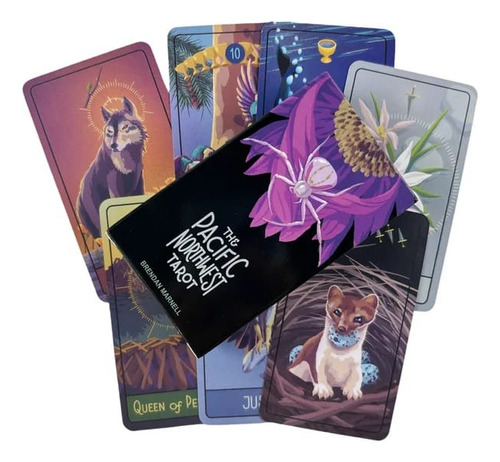 Pacific Northwest Tarot Naturaleza Animales Exclusivo Oracle