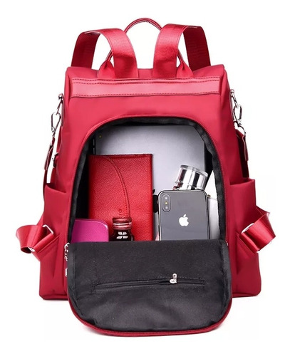 Bolsa Mochila Anti-robo Para Dama