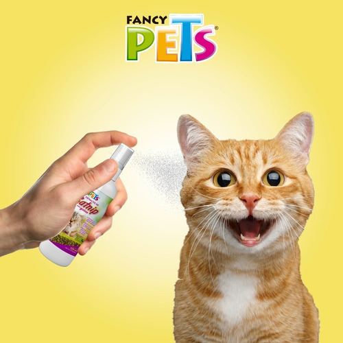 Fancy Pets Catnip En Spray Para Gatos 125 Ml Atrayente Hogar