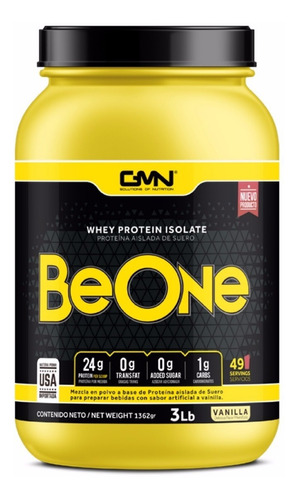 Protein Be One 3lb Isolate Gmn - Unidad a $250300