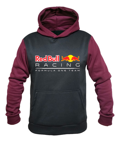 Buzo Hoodie Bicolor Unisex F1 Escudería Red Bull